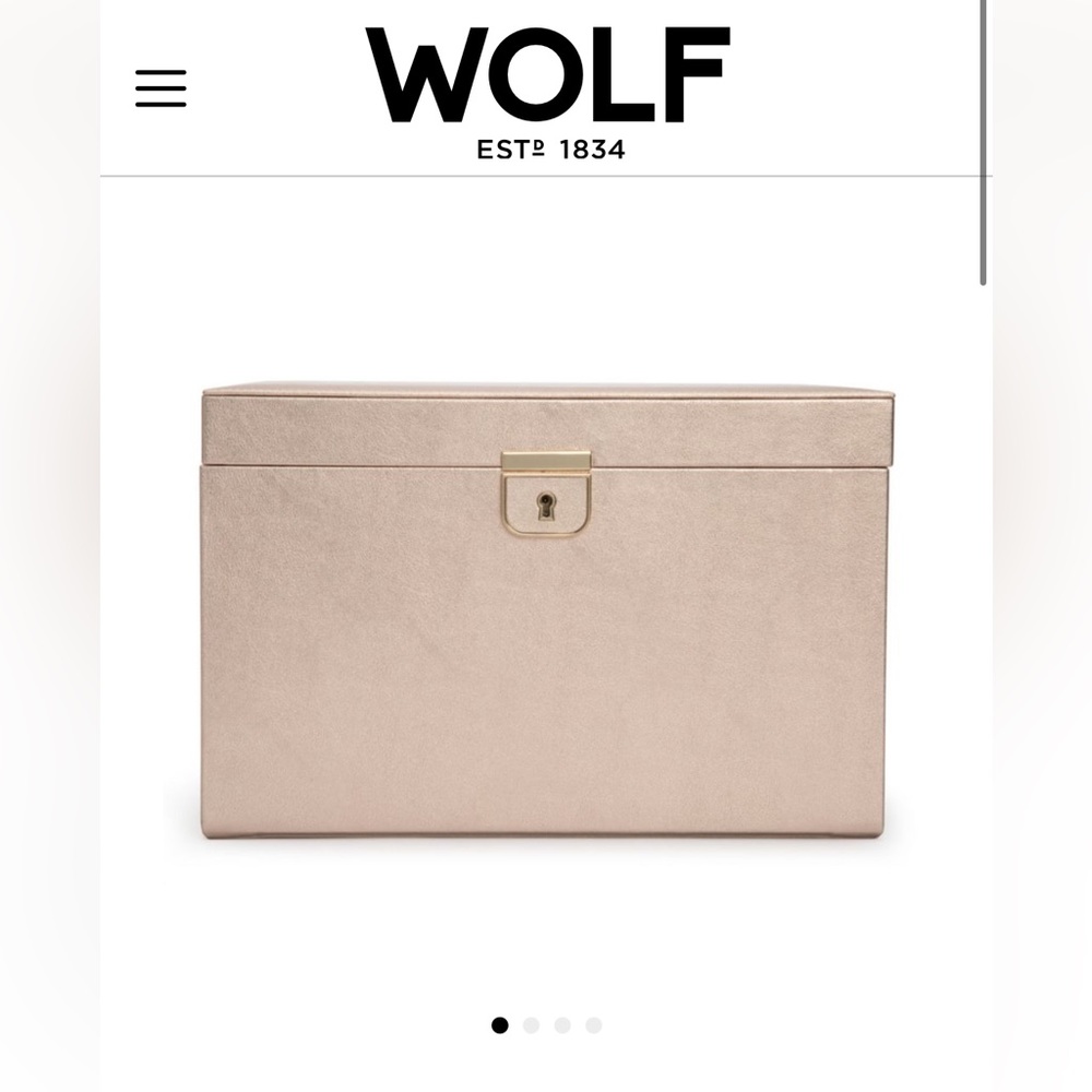 WOLF Palermo jewelry box